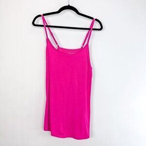 Lane Bryant Pink Fitted Cami Tank Top